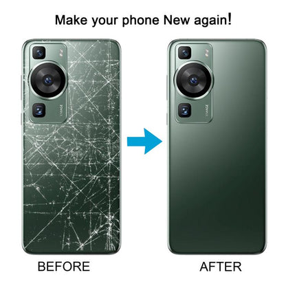 For Huawei P60 Pro Battery Back Cover with Camera Lens Cover, For Huawei P60 Pro(with Camera Lens Frame), For Huawei P60 Pro(with Camera Lens)