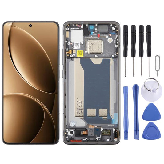 For Xiaomi Redmi K80 AMOLED Original LCD Screen Digitizer Full Assembly with Frame