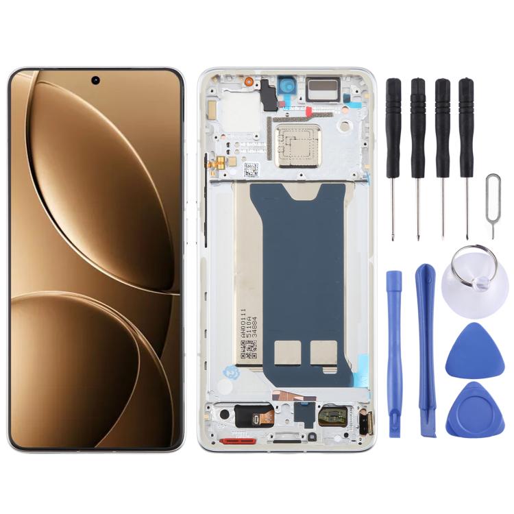 For Xiaomi Redmi K80 AMOLED Original LCD Screen Digitizer Full Assembly with Frame