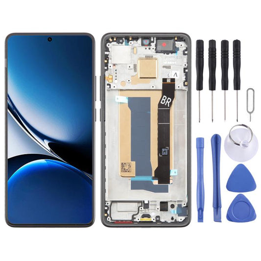 For Xiaomi Redmi Turbo 4 AMOLED Original LCD Screen Digitizer Full Assembly with Frame, For Xiaomi Redmi Turbo 4(Original)