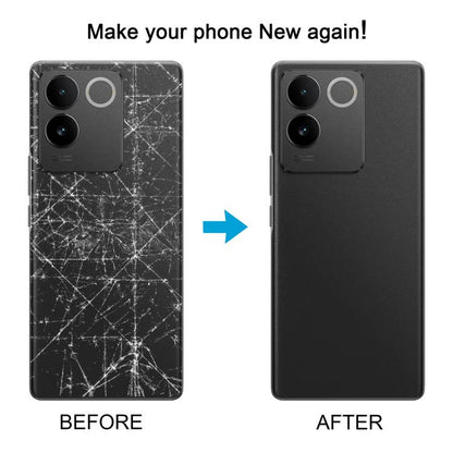 For vivo S17e Battery Back Cover with Camera Lens Cover, For vivo S17e