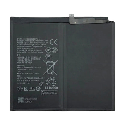 7250mAh Battery Replacement For Huawei MatePad V7 Pro BZT3 KJR BAH3 W59 AN10 DBY-AL00 BRT MRX AL09 W09 W19 AN09 MRR-W29 HB28D8C8ECW HB27D8C8ECW-12, For Huawei MatePad V7 Pro