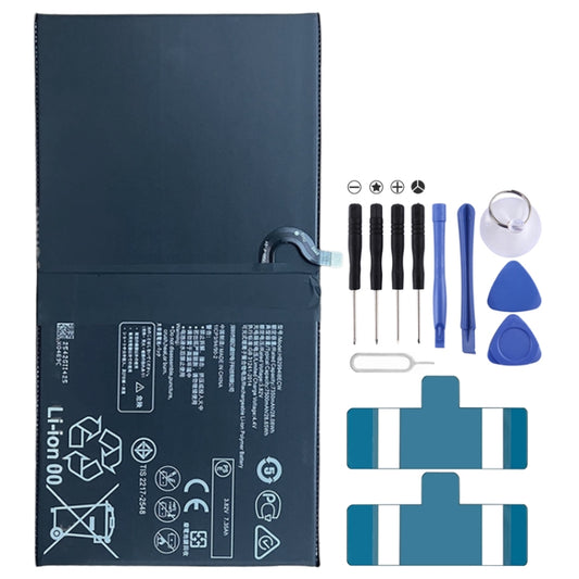7500mAh Battery Replacement For Huawei MediaPad M5 Lite 10 BAH2-W19 / M5 Pro 10.8 CMR-W19 CMR-AL09 CMR-AL19 BAH2-L09 HB299418ECW, For Huawei MediaPad M5 Lite 10