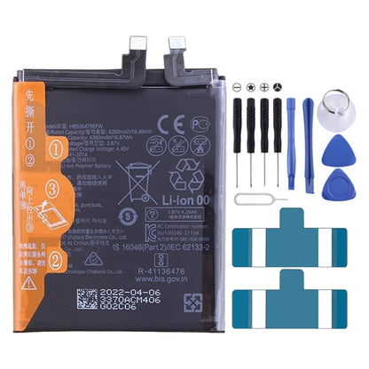 Battery Replacement For Huawei P50 Pro JAD-AL00 JAD-AL60 4360mAh HB536479EFW, For Huawei P50 Pro