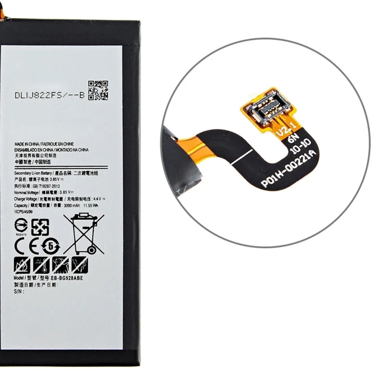 3000mAh Battery Replacement For Samsung Galaxy S6 Edge+ SM-G9280 G928P G928F G928V G9280 G9287 EB-BG928ABE EB-BG928ABA, For Samsung Galaxy S6 Edge+