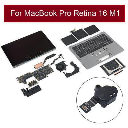 Earphone Jack Flex Cable 821-03117-A for MacBook Pro 16 inch M1 A2485 EMC3651 2021, For MacBook Pro 16 inch M1 A2485