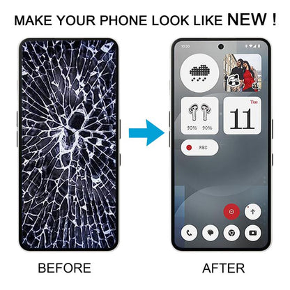 For Nothing Phone 3a A059 AMOLED Original LCD Screen Digitizer Full Assembly with Frame