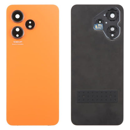 For Boost Celero 5G 2024 Glass Battery Back Cover, For Boost Celero 5G 2024 (Orange), For Boost Celero 5G 2024(Blue)