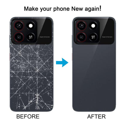 For ZTE Blade A35 Z2453 Back Cover with Camera Lens Cover, For ZTE Blade A35