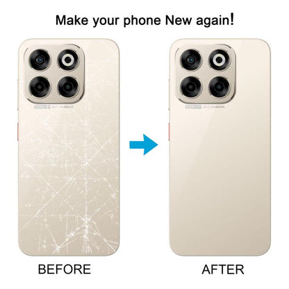 For ZTE Axon 70 Glass Battery Back Cover with Adhesive, For ZTE Blade V70 / Axon 70 (Glass Material)