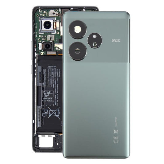 For Realme GT 6 Global Original Back Cover with Camera Lens Cover, For Realme GT 6(Original)