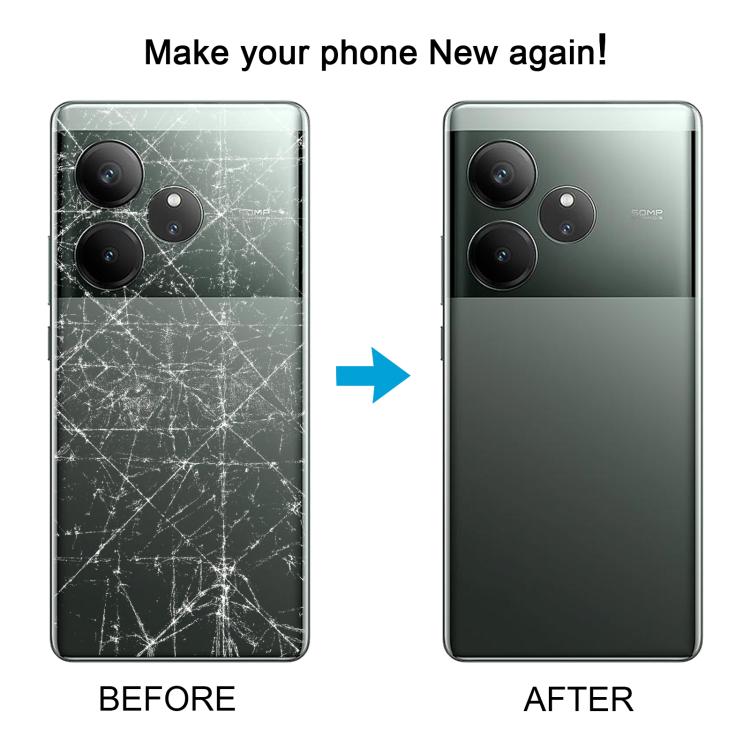 For Realme GT 6 Global Original Back Cover with Camera Lens Cover, For Realme GT 6(Original)