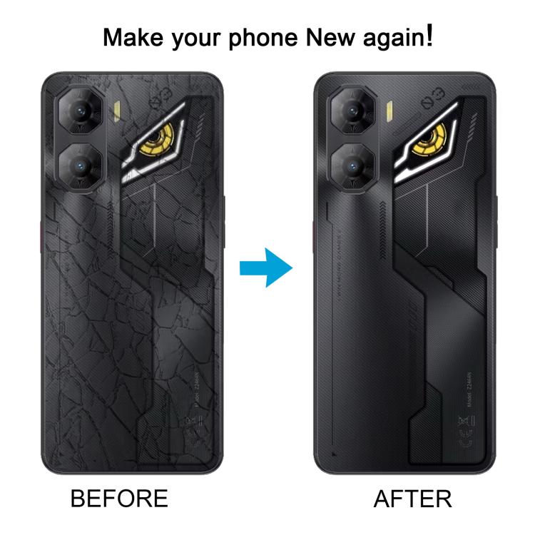 For ZTE nubia Neo 3 Plastic Battery Back Cover with Camera Lens Cover