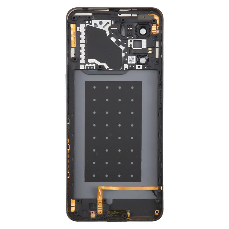 For ZTE nubia Neo 3 Plastic Battery Back Cover with Middle Frame / Camera Lens Cover