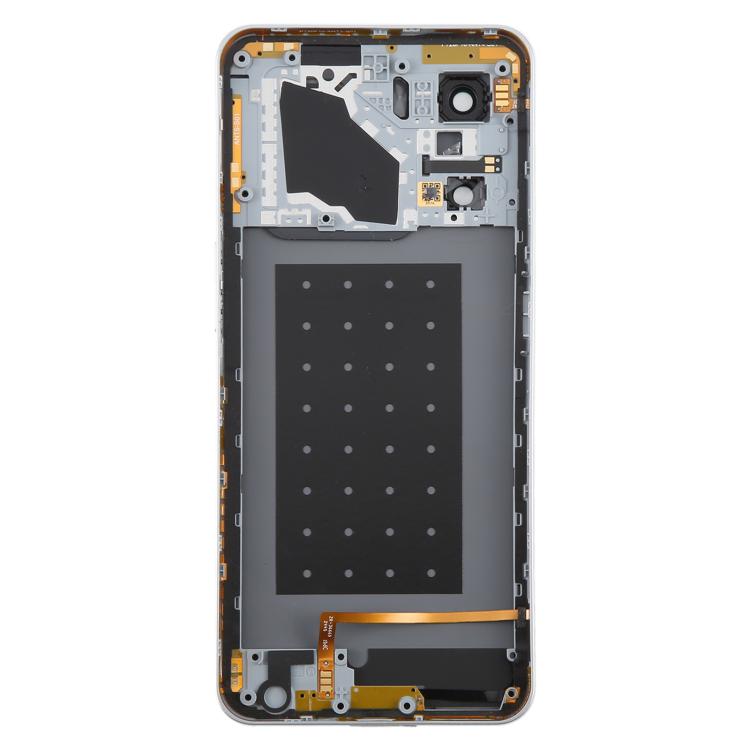 For ZTE nubia Neo 3 Plastic Battery Back Cover with Middle Frame / Camera Lens Cover