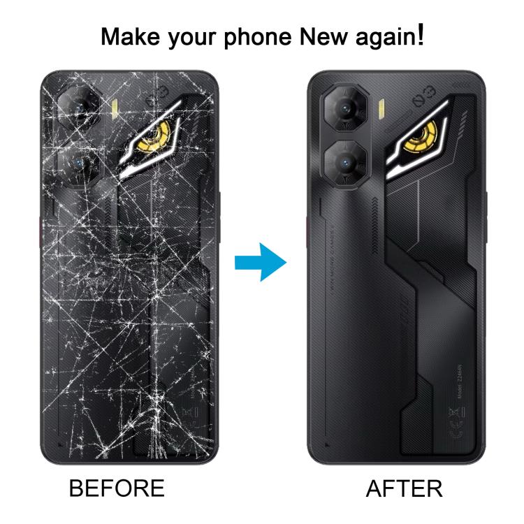 For ZTE nubia Neo 3 Plastic Battery Back Cover with Middle Frame / Camera Lens Cover, For ZTE nubia Neo 3(with Middle Frame)