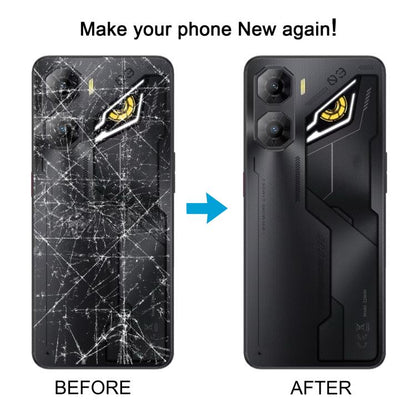 For ZTE nubia Neo 3 Plastic Battery Back Cover with Middle Frame / Camera Lens Cover