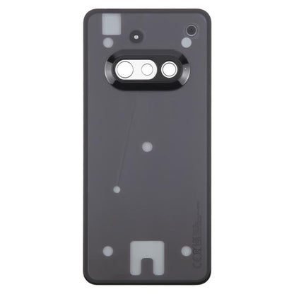 For Nothing Phone 3a A059 Glass Battery Back Cover with Camera Frame