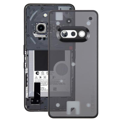 For Nothing Phone 3a A059 Glass Battery Back Cover with Camera Frame