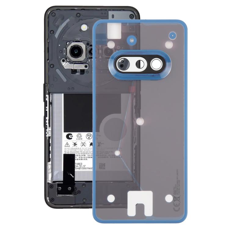 For Nothing Phone 3a A059 Glass Battery Back Cover with Camera Frame