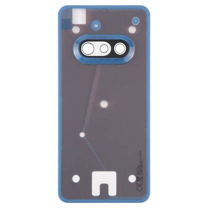 For Nothing Phone 3a A059 Glass Battery Back Cover with Camera Frame