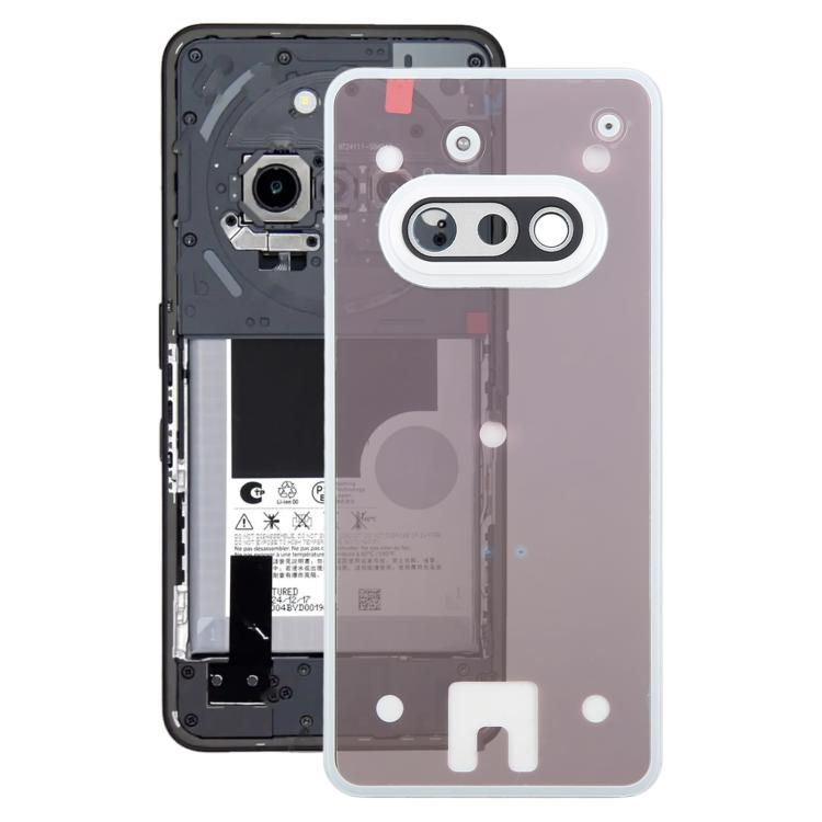 For Nothing Phone 3a A059 Glass Battery Back Cover with Camera Frame