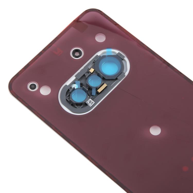 For Nothing Phone 3a A059 Glass Battery Back Cover with Camera Frame, For Nothing Phone 3a