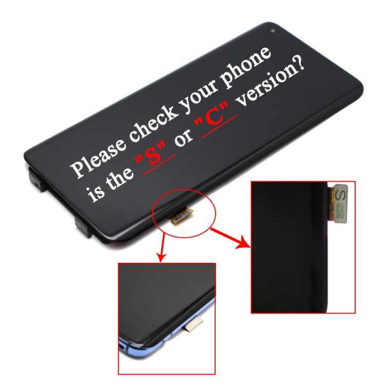 Original AMOLED Material LCD Screen and Digitizer Full Assembly for Xiaomi Mi 10 / Mi 10 Pro (C Version), For Xiaomi Mi 10 / Mi 10 Pro (C Version)