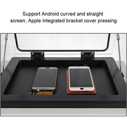 TBK-408A 15 inch Mobile Phone LCD Automatic Laminating Machine Transparent Cover and Autoclave Bubble Remover, TBK-408A