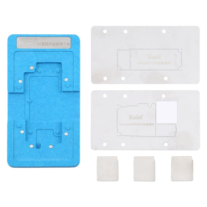 Kaisi Mainboard Middle Layer Board BGA Reballing Stencil Plant Tin Platform for iPhone 11 / 11 Pro, Kaisi Stencil Plant for iPhone 11 Series