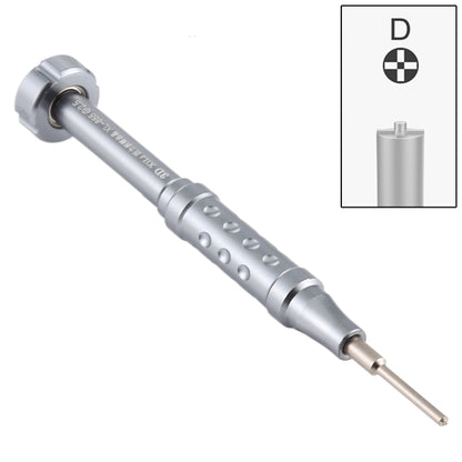 XL-655 3D Non-slip Hollow Cross Tip Middle Bezel 2.5 Screwdriver, XL-655 Middle Bezel 2.5