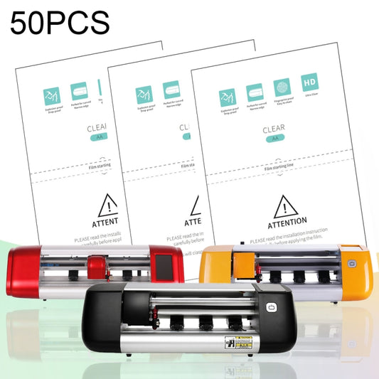 50 PCS F0005 HD TPU (Domestic) Soft Film Supplies for Protector Cutter, F0005