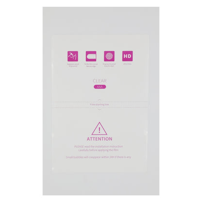 50 PCS F0007 HD TPU Tablet Soft Film Supplies for Protector Cutter, F0007