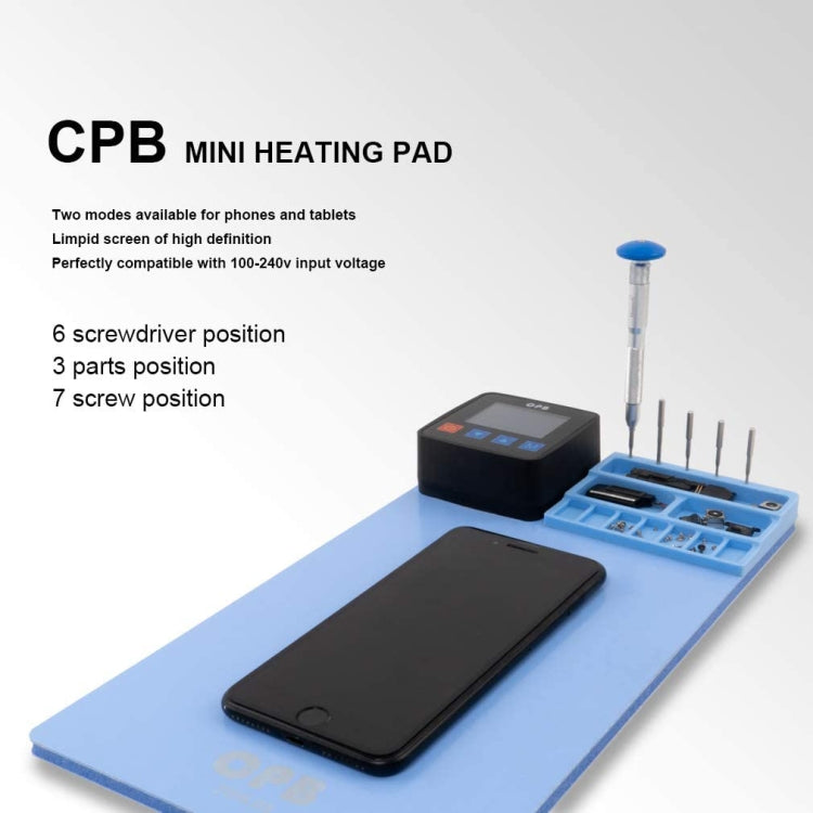 CPB CP300 LCD Screen Heating Pad Safe Repair Tool, US Plug, CPB CP300(US Plug)