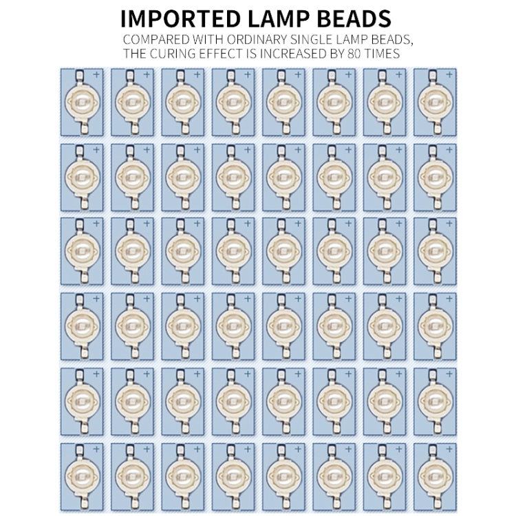 TBK 605 100W Mini UV Curing Lamp Box 48 LEDs Curved Surface Screen UV Curing Box, EU Plug, UK Plug, US Plug, AU Plug, EU Plug