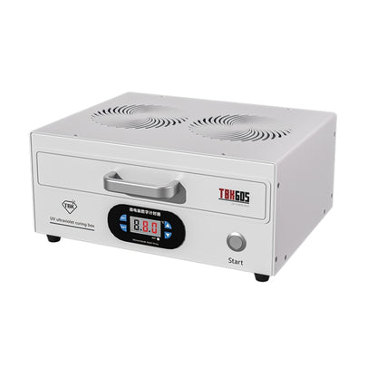 TBK 605 100W Mini UV Curing Lamp Box 48 LEDs Curved Surface Screen UV Curing Box, EU Plug, AU Plug, UK Plug, US Plug, EU Plug