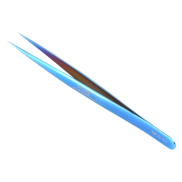 Vetus MCS-12 Bright Color Tweezers, Vetus MCS-12(Blue), Vetus MCS-12