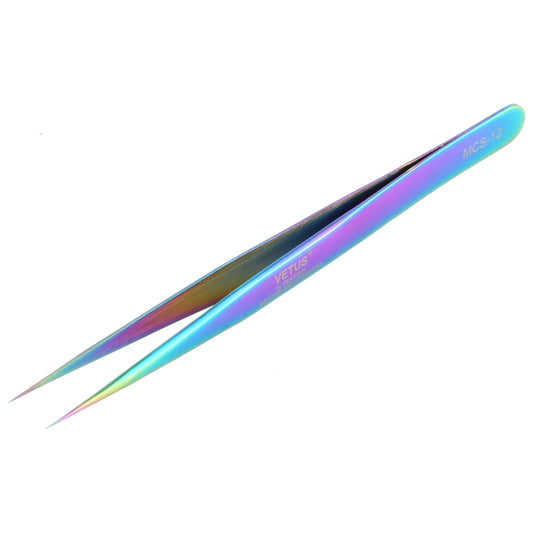 Vetus MCS-12 Bright Color Tweezers, Vetus MCS-12, Vetus MCS-12(Blue)