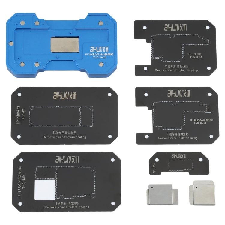 AIXUN FT06 Pro 6 in 1 PCB Printing Reballing Platform For iPX-iP11 Pro Max, AIXUN FT06 Pro