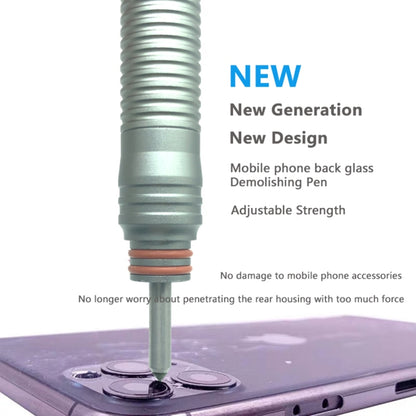 Back Cover Camera Glass Lens Break Crack Pen, For iPhone
