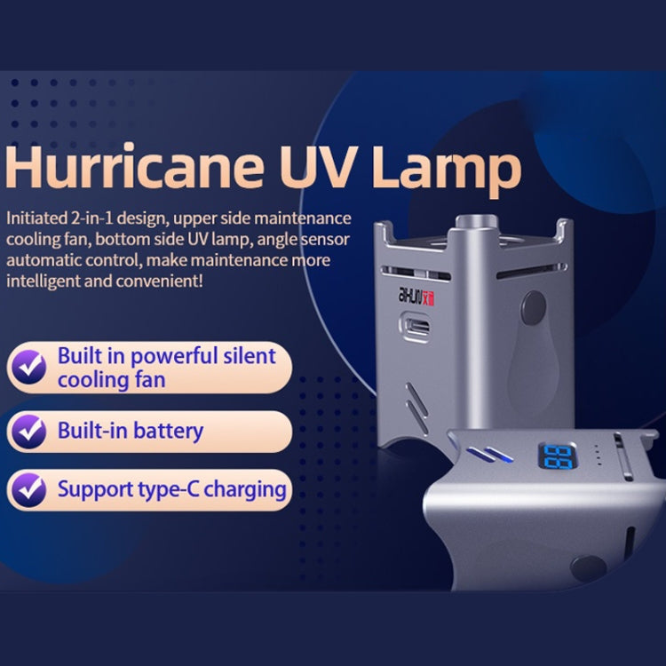 AiXun Hurricane UV Lamp With Cooling Fan, AiXun Hurricane