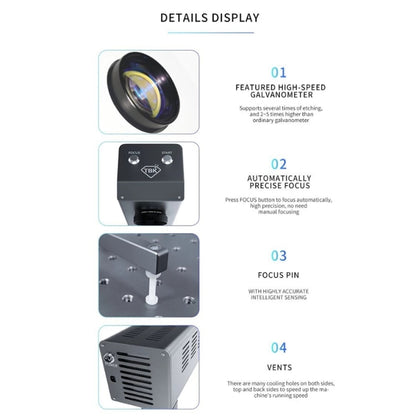 TBK-958M Laser Marking Machine Auto Focus Frame Separator 2 in 1 Engraving Equipment, UK Plug, TBK-958M UK Plug, TBK-958M US Plug, TBK-958M AU Plug, TBK-958M EU Plug