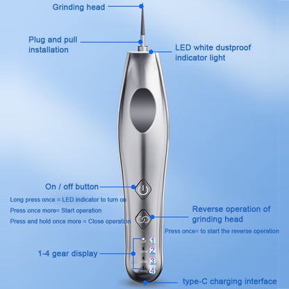 i2c Micron 1 Speed Adjustable Electric Grinding Machine, i2c Micron 1