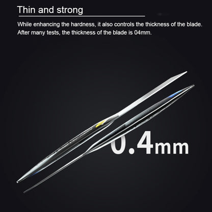Mijing 2 in 1 Non Magnetic Svraping Tin Knife, 2 in 1