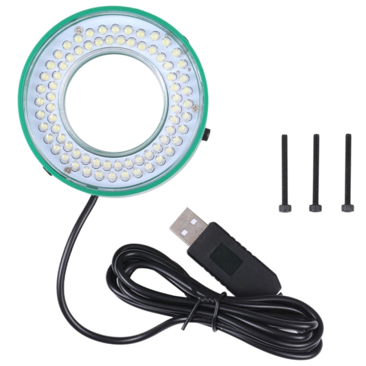 2UUL Adjustable LED Microscope Ring Lamp 5V USB Power Supply, 62mm