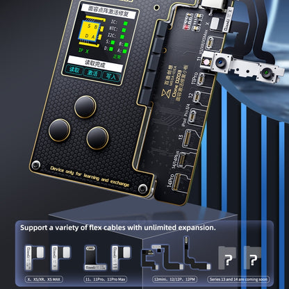 MEGA-IDEA Clone DZ03 Battery Activation & Face ID Dot Matrix Programmer for iPhone 8-14 Pro Max, Plug: US, SPT0648A, SPT0648B