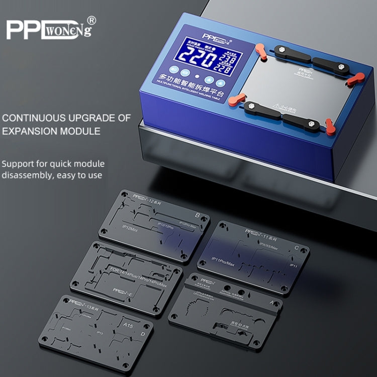 PPD Multifunctional Intelligent Desoldering Platform for iPhone 11 to 14 Pro Max, US Plug, US Plug