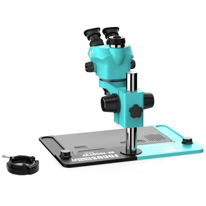 RF4 RF7050TVP 7-50X Synchronous Zoom Trinocular Stereo Microscope with Big Base, RF7050TVP