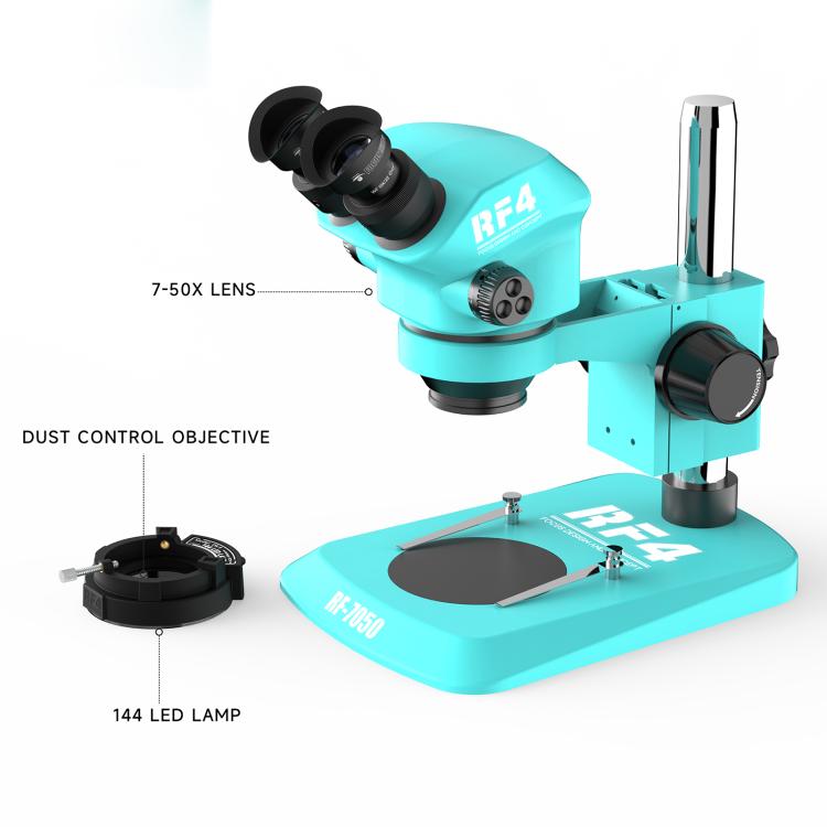 RF4 RF-7050 7-50X Zoom Binocular Microscope, RF-7050