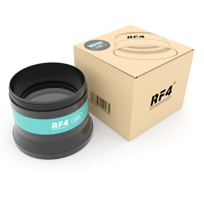 RF4 0.48X Stereo Microscope Auxiliary Objective Barlow Lens, 0.48X